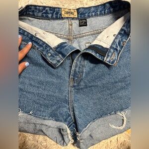 Chamonix denim shorts made in Canada size 12